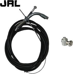 img 3 attached to 🚴 Enhance Your Ride with JRL Throttle Cable, Clutch Cable & Clutch Cable Lock for 66cc 80cc Motorized Bicycle