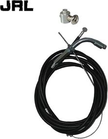 img 2 attached to 🚴 Enhance Your Ride with JRL Throttle Cable, Clutch Cable & Clutch Cable Lock for 66cc 80cc Motorized Bicycle