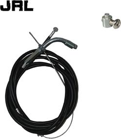 img 1 attached to 🚴 Enhance Your Ride with JRL Throttle Cable, Clutch Cable & Clutch Cable Lock for 66cc 80cc Motorized Bicycle