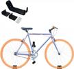 wall mount bicycle rack for garage - qualward bike hanger cycling pedal storage stand. logo