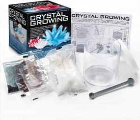 img 2 attached to Grow 3 Colored Crystals With Toysmith Science Kit - DIY STEM Lab Experiment Specimens For Kids Ages 10+