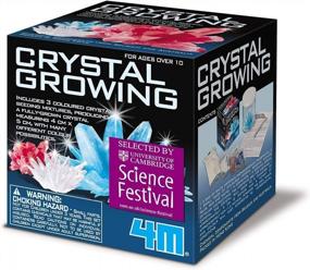 img 4 attached to Вырастите 3 цветных кристалла с помощью набора Toysmith Science Kit - DIY лабораторные экспериментальные образцы STEM для детей в возрасте 10+