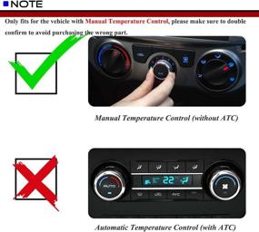 img 3 attached to ✅🔧 Premium AC Heater Blower Motor Resistor - Compatible with Dodge Nitro 2007-2009 & Liberty 2008-2009 with Manual Temperature Control