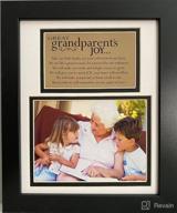 🖼️ great grandparents joy picture frame - black photo frame with beautiful sentiment/poem - ideal for table or wall display - the grandparent gift co logo