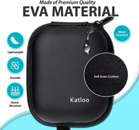 img 3 attached to Keep Your Earbuds Safe And Secure On-The-Go With The Katloo Earbud Case - Compatible With Airpods, Bluetooth Headphones, And More!