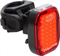 stay safe on your bike with the niterider vmax+ 150 lumens usb rechargeable tail light logo