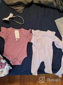 img 5 attached to WESIDOM комплект одежды для девочек-малышей: толстовка с леопардовым принтом и длинными рукавами с капюшоном и штаны с повязкой на голову.