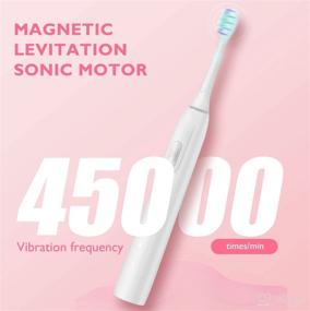 img 3 attached to 🦷 Waterproof Replacement UltraSonic Toothbrush - Rechargeable