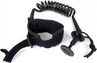 high-performance coiled wrist bodyboard leash by ebodyboarding.com logo