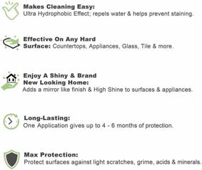 img 2 attached to Homeline Coatings: Ultimate Home Ceramic Protectant Spray for All Surfaces – Granite, Glass, Stainless Steel, Kitchen & Bathroom Protection