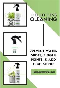 img 1 attached to Homeline Coatings: Ultimate Home Ceramic Protectant Spray for All Surfaces – Granite, Glass, Stainless Steel, Kitchen & Bathroom Protection