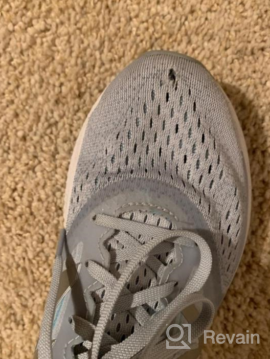 img 1 attached to Revolutionize girls' athletic footwear with 🌪️ New Balance Running Cyclone Little Girls' Shoes review by Jennifer Powell