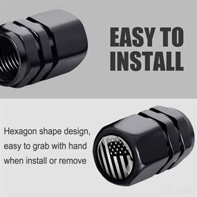 img 2 attached to Dsycar Hexagon Premium Aluminum Universal