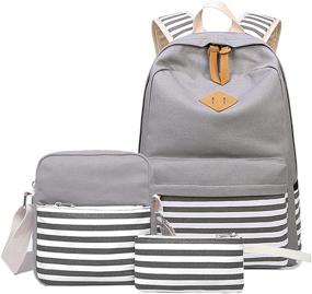 img 4 attached to 🎒 Ощути невероятный комфорт и стиль с легкими рюкзаками Abshoo для детей!