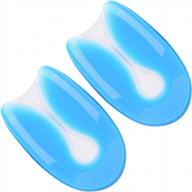 relieve heel pain & plantar fasciitis with silicone gel heel cups! logo