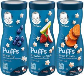 img 4 attached to Gerber Graduates Puffs Cereal Variety Feeding