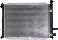 330 56006 030 radiator escort 98 03 coupe logo