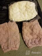 img 1 attached to 3 Pairs Women'S Crochet Knitted Boot Cuffs Short Boots Leg Warmers Socks review by Andre Brignac