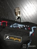 img 1 attached to OllyDog Goodie Treat Bag, Dog Treat Pouch, Waist Belt Clip For Hands-Free Training, Magnetic Closure, Dog Training And Behavior Aids, Three Ways To Wear, (Vino) review by Samantha Maldonado