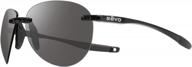 enhance your vision with revo sunglasses descend a: polarized rimless aviator frames logo