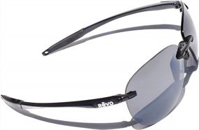 img 2 attached to Улучшите зрение с помощью солнцезащитных очков Revo Descend A: поляризованная оправа-авиатор без оправы