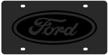 🏎️ premium carbon steel license plate - ford eurosport daytona oval compatible logo