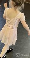 img 1 attached to AUKARENY Skirted Sleeve 🩰 Ballet Leotard for Active Girls' Clothing review by Brent Shaeffer