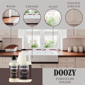 img 2 attached to 🪑 Doozy 64-Ounce Economy Size Furniture Polish for Effective Cleaning