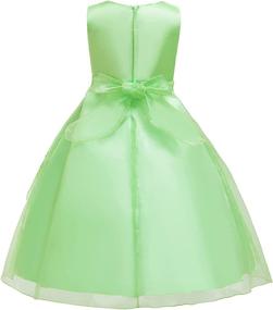 img 1 attached to 👗 Toddler Birthday Petticoat with Embroidered Shimmer - Girls' Clothing at Dresses