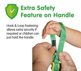 img 3 attached to 🚶 Premium Quality Childrens Walking Rope (4 Child) with Extra Safety Features and Hi Viz Detail for Best Visibility - Includes Free Learning Games for Walks Guide