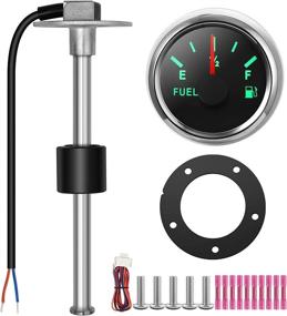 img 4 attached to Fuel Level Sensor Gauge For Boat Car Truck RV - 6.8" (175Mm) Stainless Steel RUPSE Fuel Sender Unit