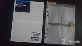 img 2 attached to Органайзер для визитных карточек Filofax (B343616) - Держите ваши визитки в чистоте и порядке!