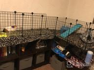 img 1 attached to Create A Safe Haven For Your Pet With LANGRIA 24 PCS DIY Pet Playpen - Perfect For Guinea Pigs And Puppies! review by Daniel Evans