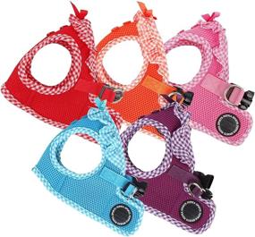 img 1 attached to 🐶 Puppia Authentic Puppia Vivien Harness B: Perfect Fit and Comfort for Your Beloved Pet