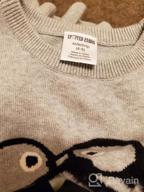 img 1 attached to Boys' Spot On Style: Spotted Zebra Pullover Crew Sweaters review by Lex Ismael