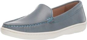 img 4 attached to 👞 USA Moccasin Venetian Girls' Shoes - Driver Club Flats