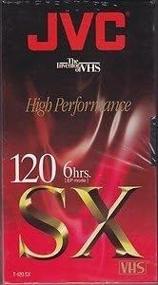 img 2 attached to 📼 High-Quality JVC T-120 SX 6 Hour VHS Cassette Tape - Blank - Set of 4 for Extended Recording