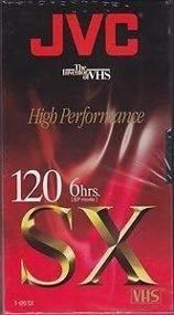img 1 attached to 📼 High-Quality JVC T-120 SX 6 Hour VHS Cassette Tape - Blank - Set of 4 for Extended Recording