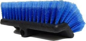 img 3 attached to 🚗 CarCarez Heavy Duty Auto Wash 10-inch Flow-Thru Tri Level Brush Head, Blue - Pack of 1