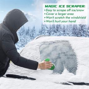 img 3 attached to ❄️ Revolutionary Magical Car Ice Scraper Funnel: The Ultimate Snow Scraper for Your Car Windshield