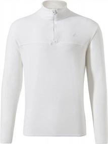 img 3 attached to Men'S Fleece Pullover Quarter Zip Sweater: Thermal Shirt Jacket For Cold Weather