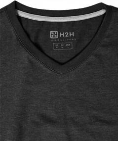 img 1 attached to H2H Casual Sleeve V Neck KMTTL0374 Men's Clothing in T-Shirts & Tanks