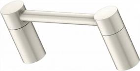 img 3 attached to Brushed Nickel Toilet Paper Holder Wall Mount - Bathroom Hardware Accessory Collection Alignment
