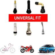 🔴 eye-catching hisport laser logo red car tire valve stem caps - premium buick accessories логотип