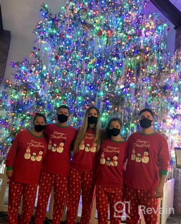 img 1 attached to 👨 Boys' Clothing: Family Matching Christmas Pajamas and Sleepwear Sets review by Will Micheals