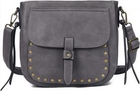 img 4 attached to Women'S Shoulder And Handbag Purse - KL928 Crossbody Style For Improved Comfort And Style