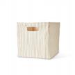medium pebble multi-striped cube by pehr - perfect for your home decor needs logo