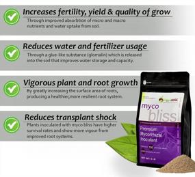 img 2 attached to Myco Bliss: 20 Lbs Of Organic Mycorrhizal Fungal Inoculant For Increased Nutrient Absorption & Crop Yields - 5 Superior Strains