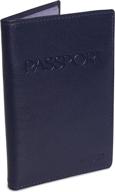 👜 luxurious navy leather passport holder & travel wallets for women - saddler (gift boxed) логотип