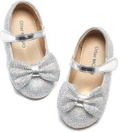 otter momo toddler ballerina wedding girls' school uniforms : shoes logo